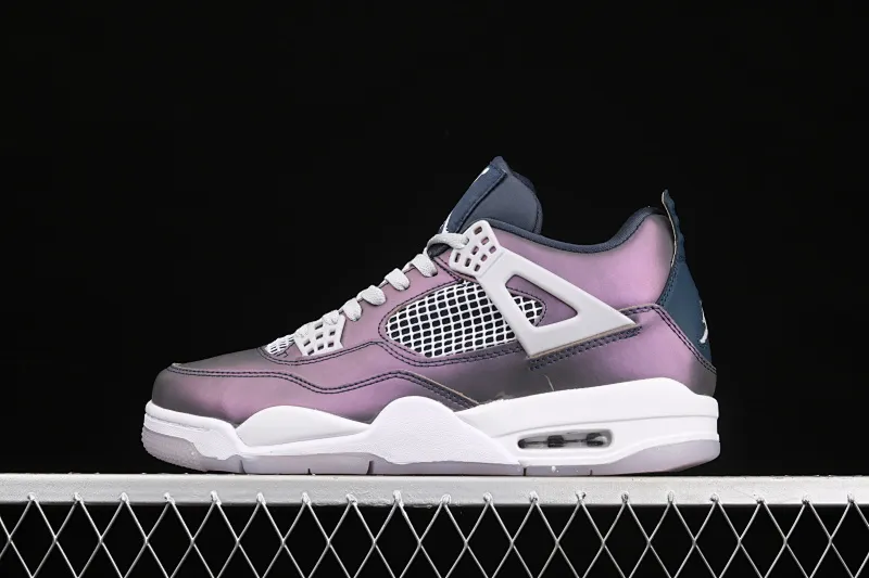 All categories Air Jordan Jordan series basketball shoes Air Jordan 4 G version Air Jordan 4 RETRO "Monsoon Blue" AJ4 Joe 4 Chameleon BQ9043-400